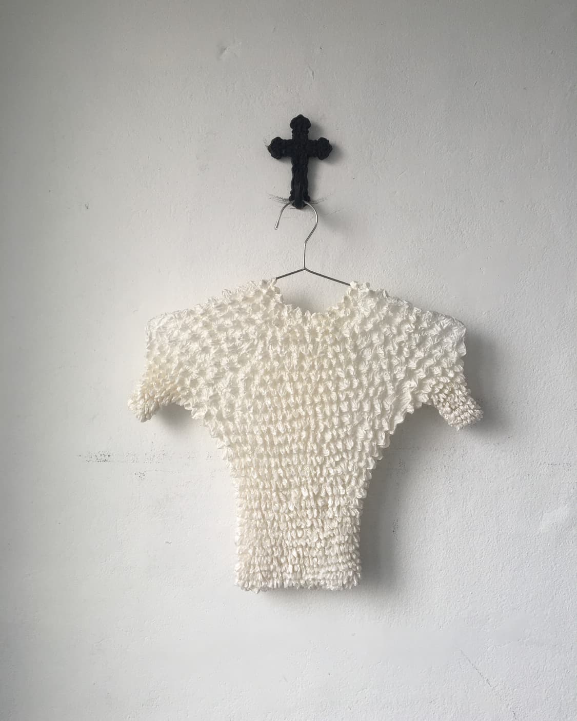 Pleats popcorn top 상품이미지2