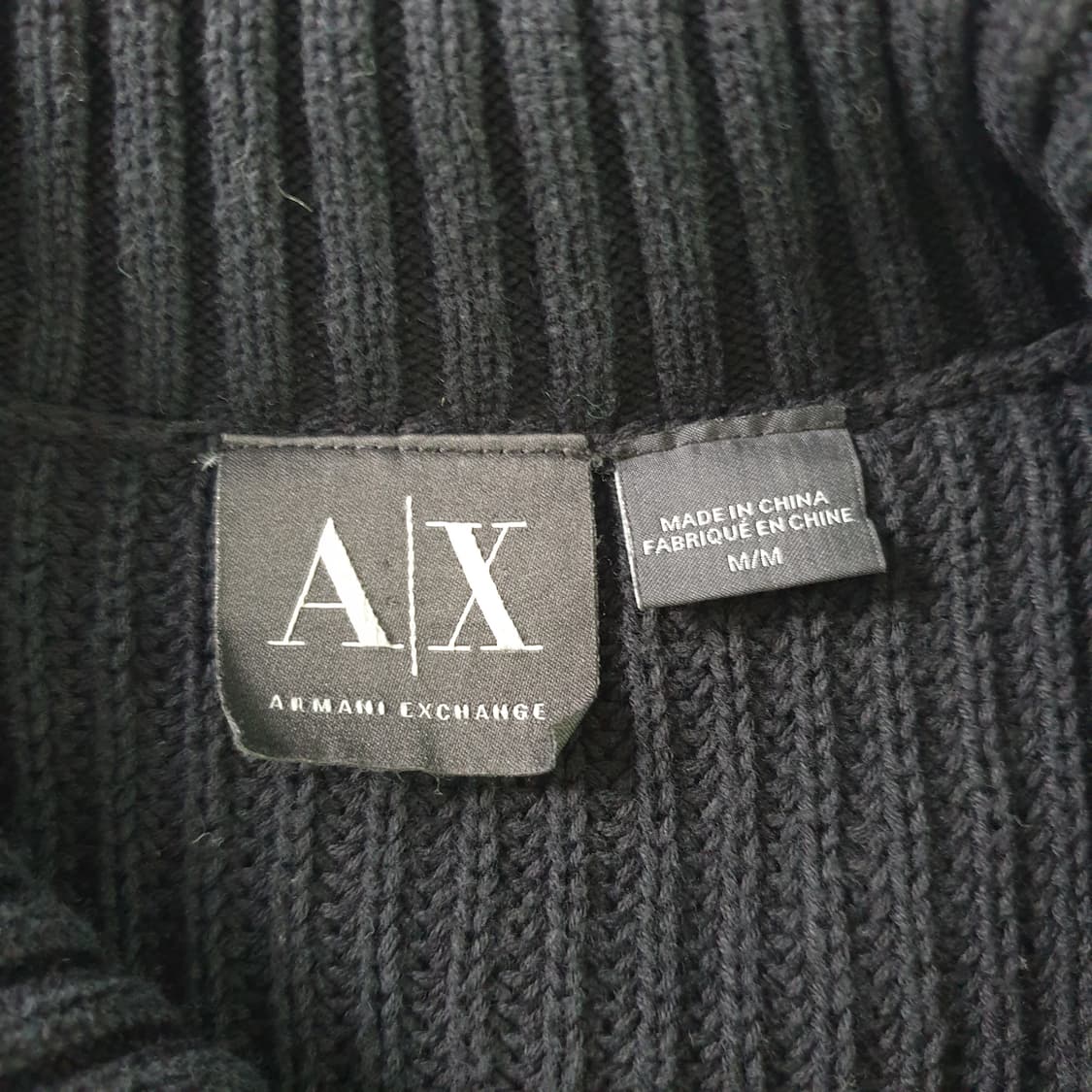 [무료배송] ARMANI EXCHANGE 니트 집업 상품이미지3
