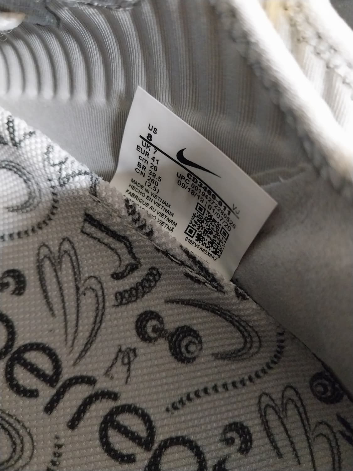 남성 나이키 에어 줌 슈퍼랩 스모크 그레이 트레이닝화, 운동화 (260) 상품이미지9