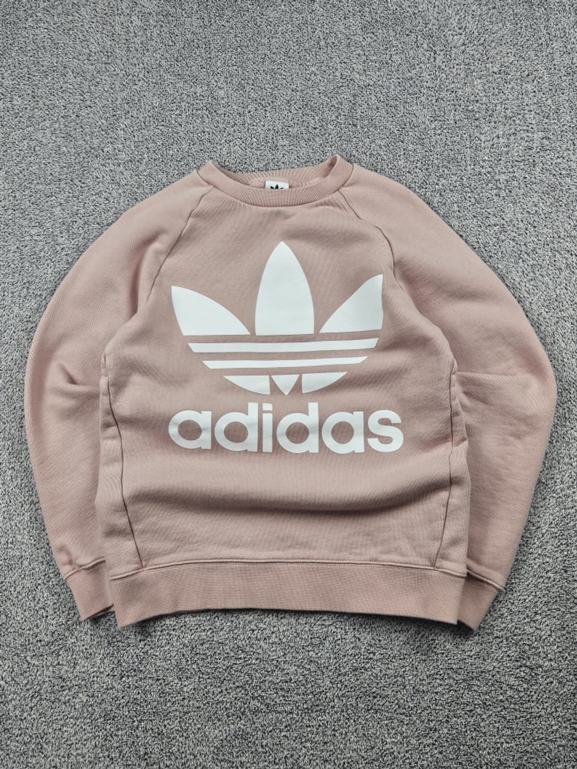 아디다스 빅 프린팅 로고 래글런 스웻 맨투맨 ( XS ) / 10163 상품이미지1