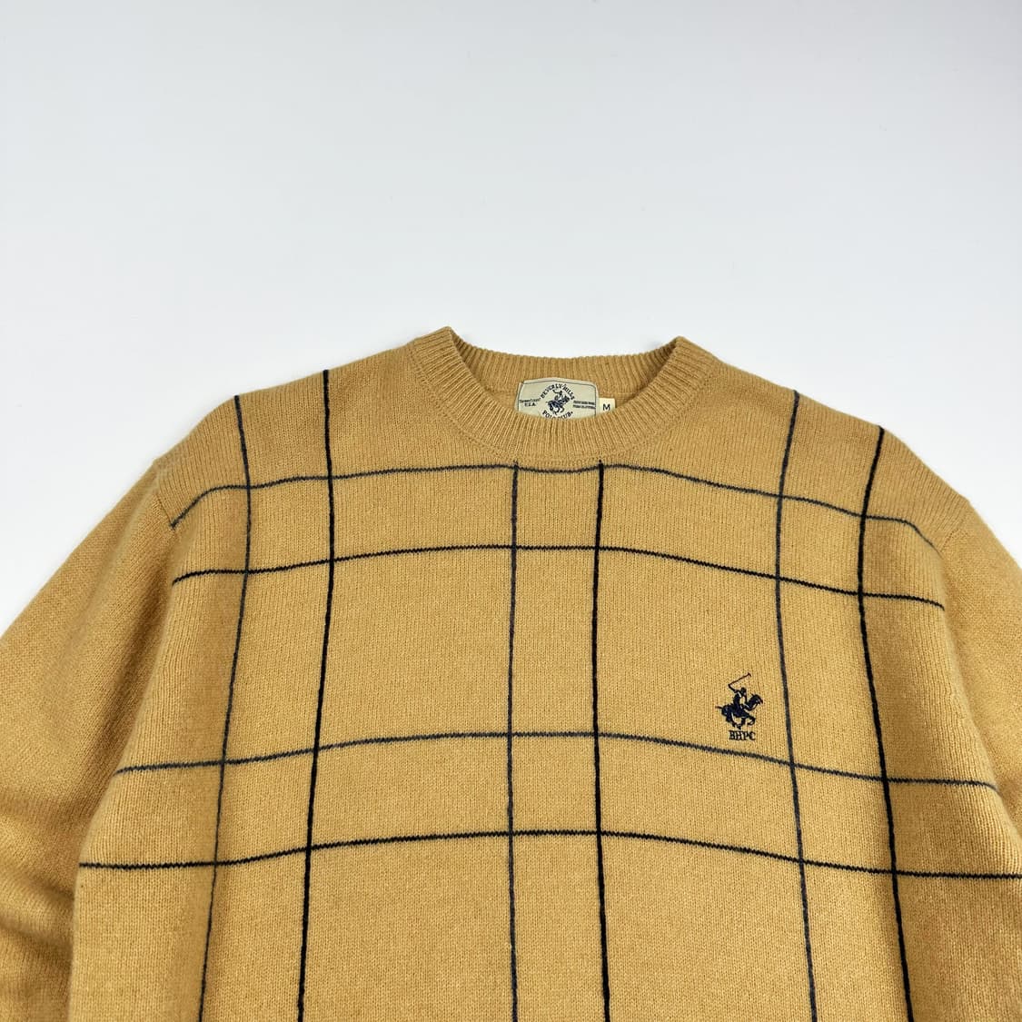 VTG 빈티지 재팬 아가일 패턴 니트 (M) 상품이미지1