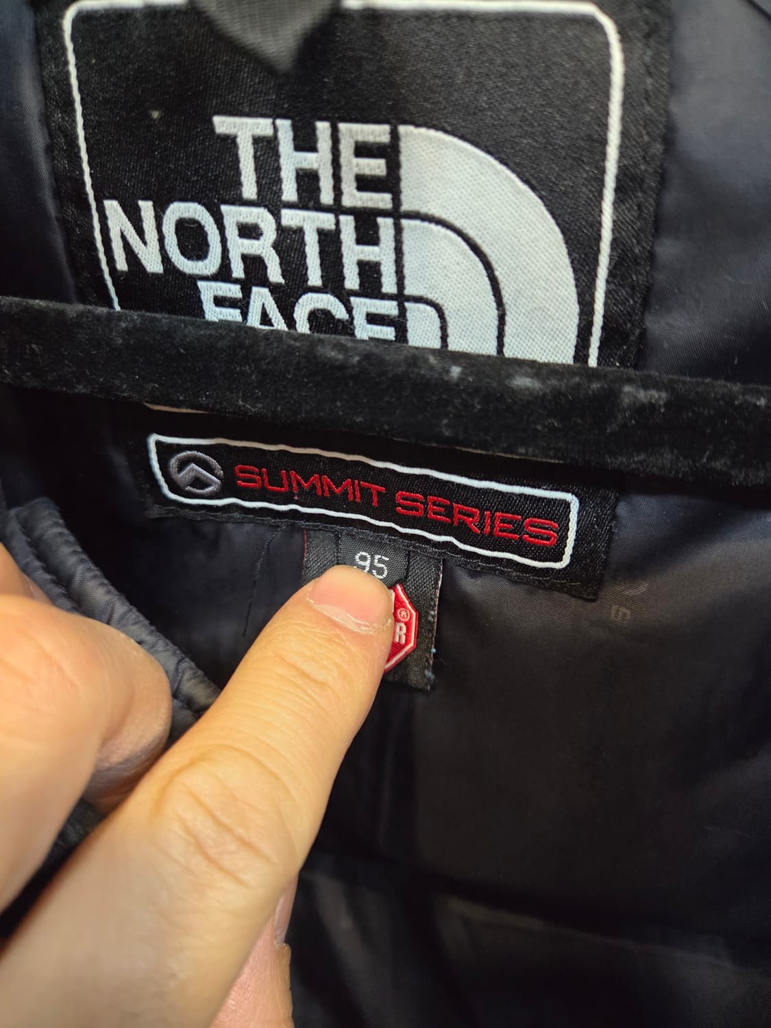 노스페이스 윈드스토퍼 700 구스다운 패딩 m 상품이미지3