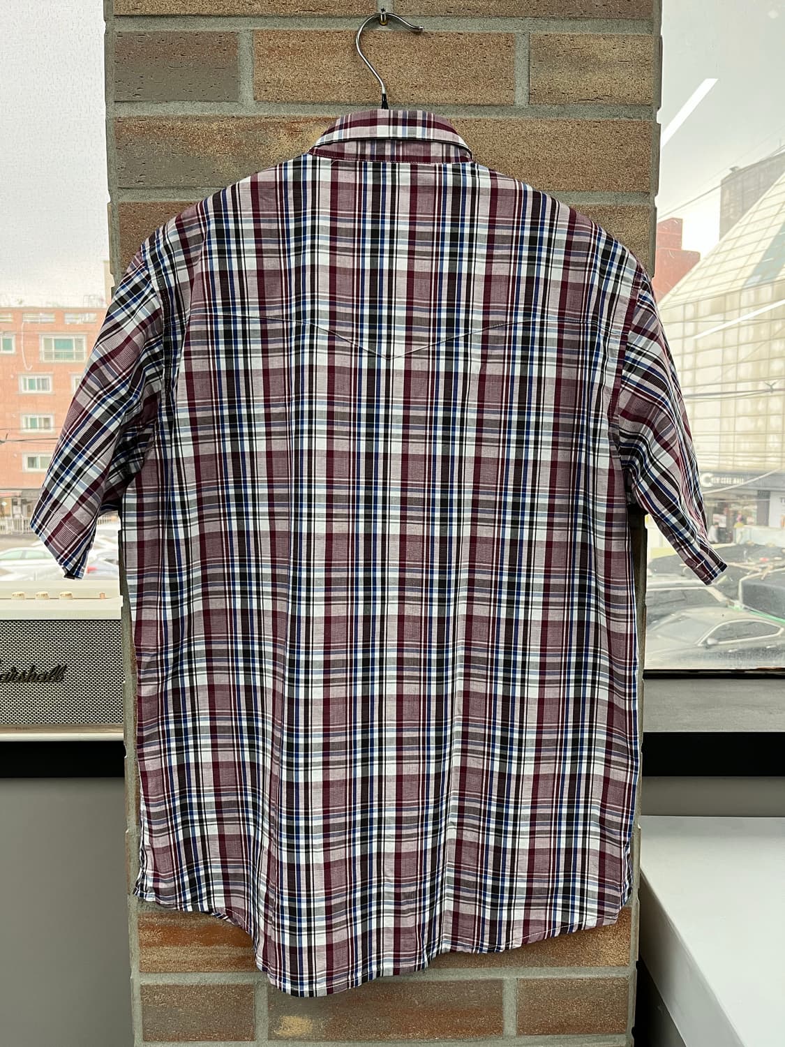 랭글러 웨스턴 체크 셔츠  상품이미지7