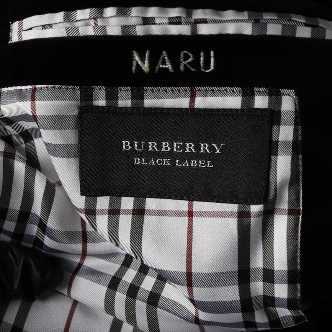 버버리 블랙라벨 벨벳 블레이저 M 상품이미지6