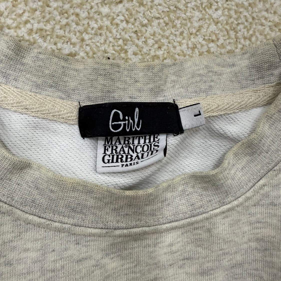 [L] 마리떼 프랑소와 저버 맨투맨 1223T2 상품이미지3