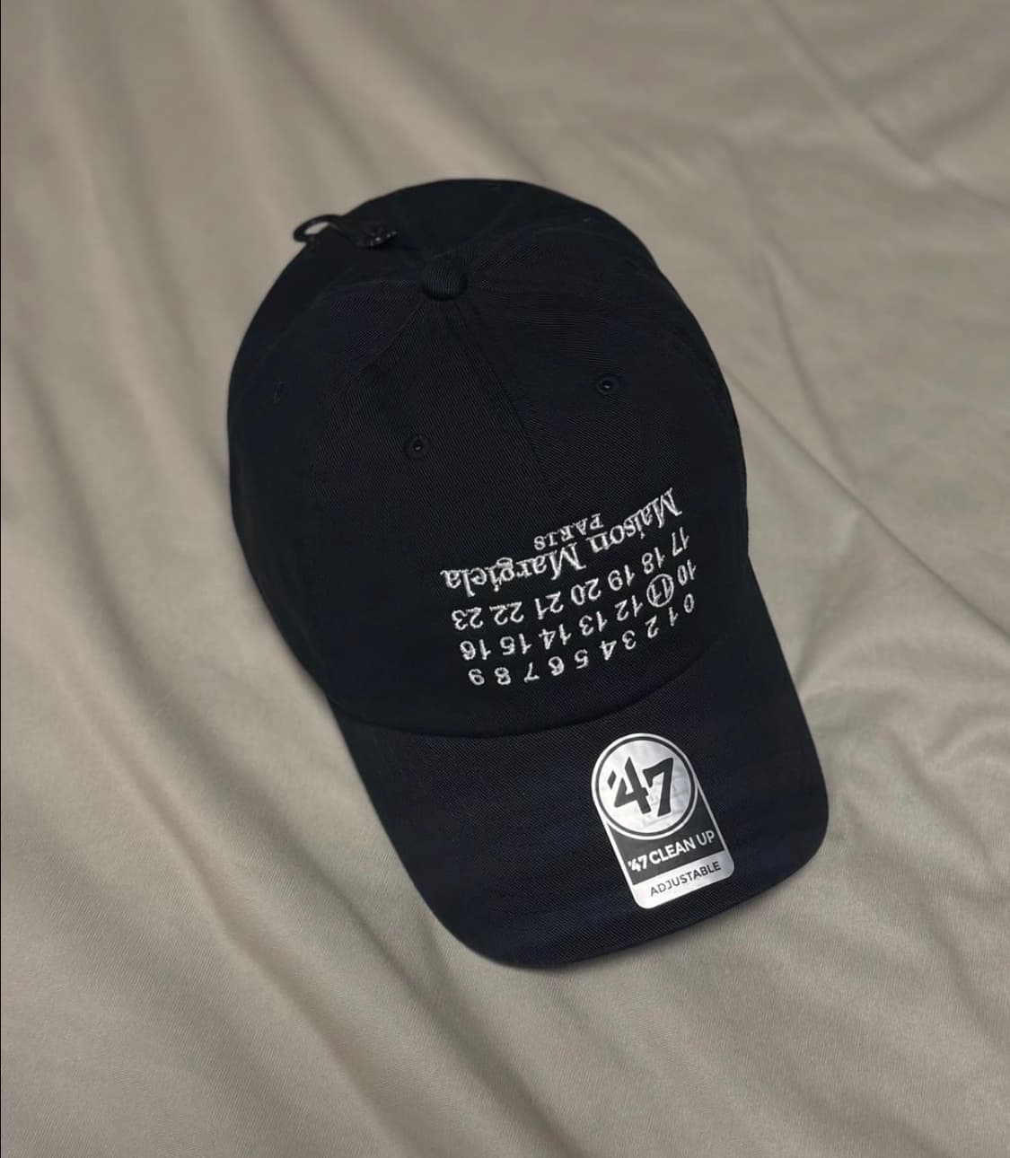 nptsss 마르지엘라 볼캡 블랙 상품이미지2