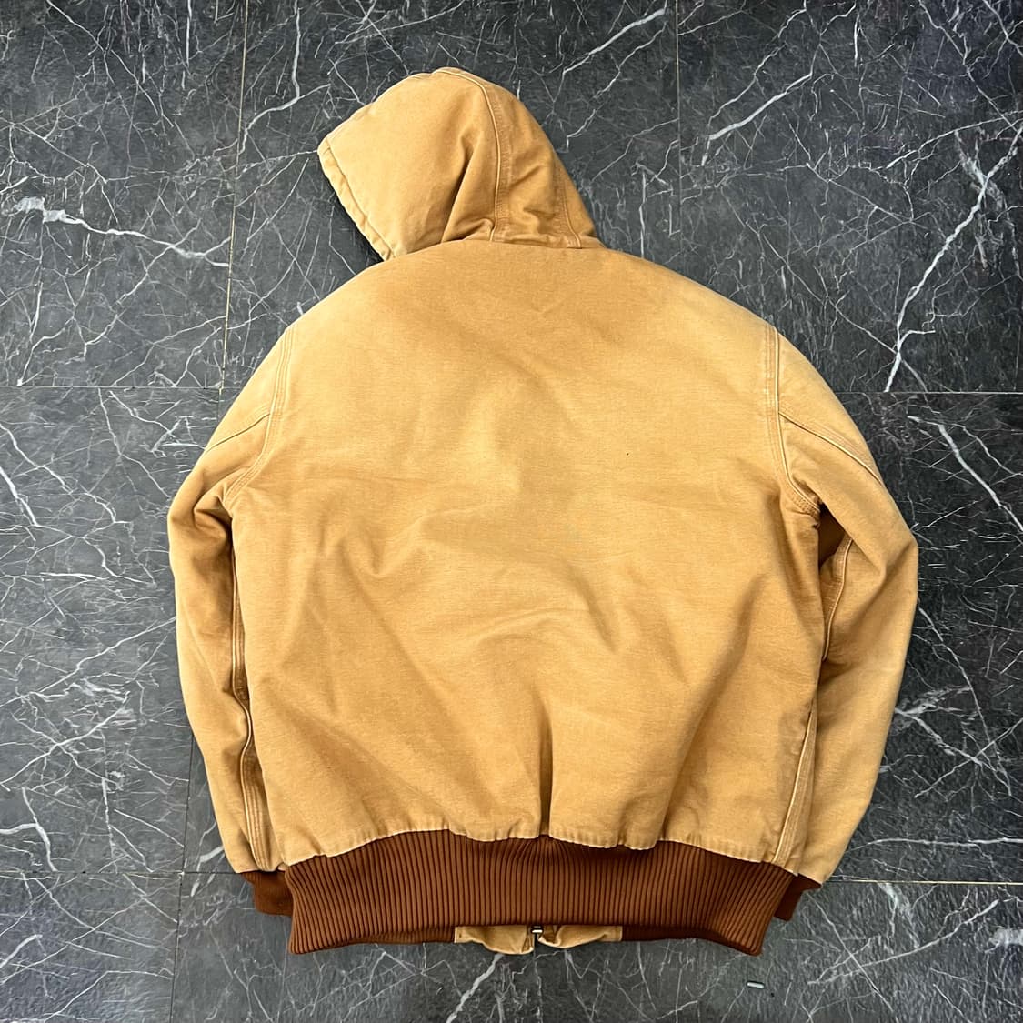 칼하트 USA 오리지널 J140 BRN 덕 액티브 후드 워크자켓 상품이미지3