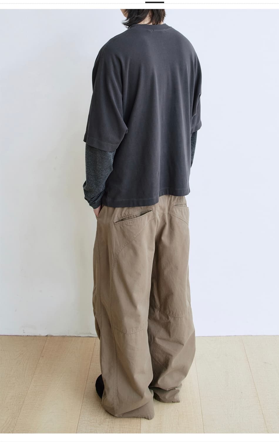 폴리테루 3 다트 치노 팬츠 1.3v 베이지 - 3사이즈 상품이미지3