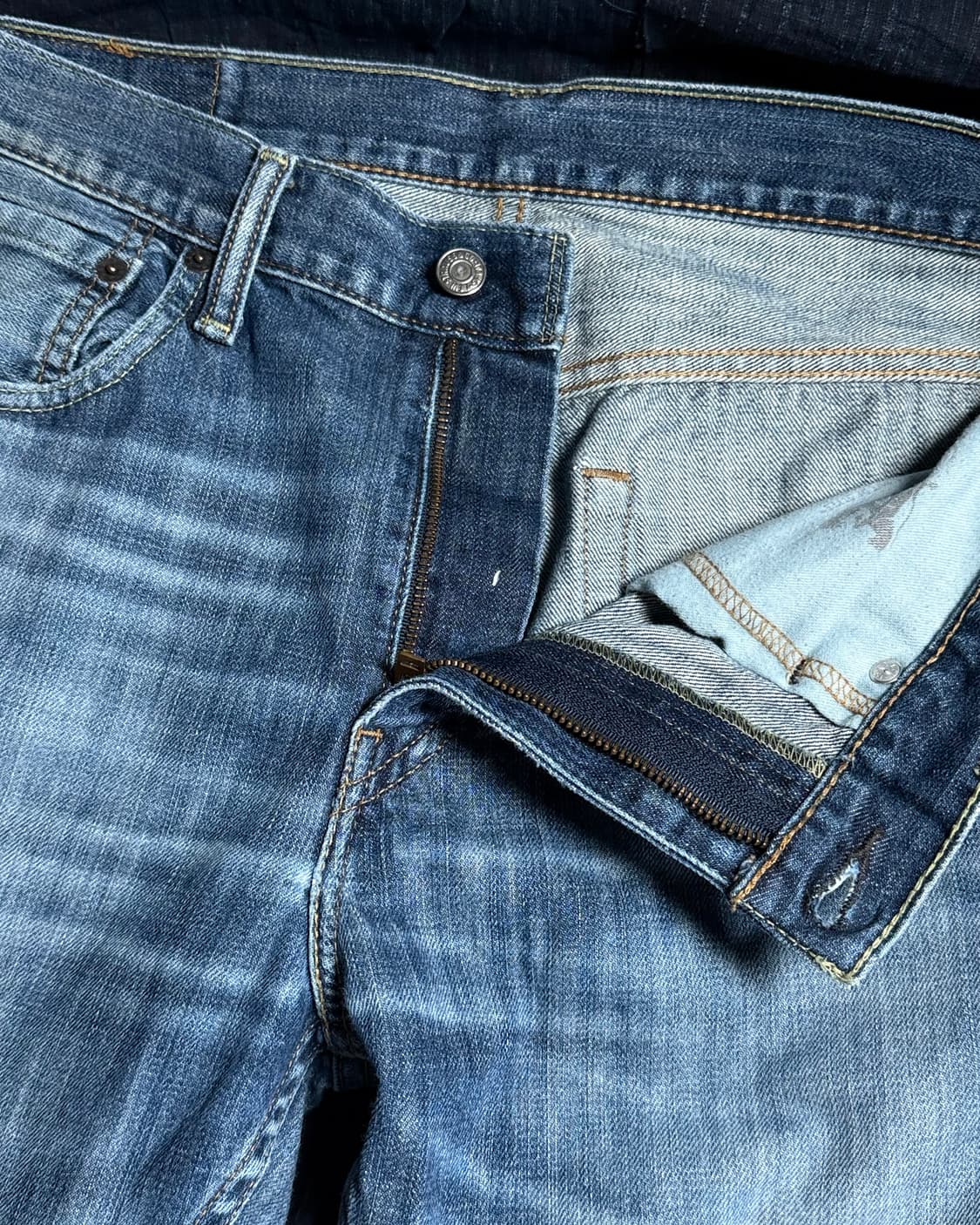 00‘s 리바이스 501 스트레이트핏 데님 팬츠 35 상품이미지2