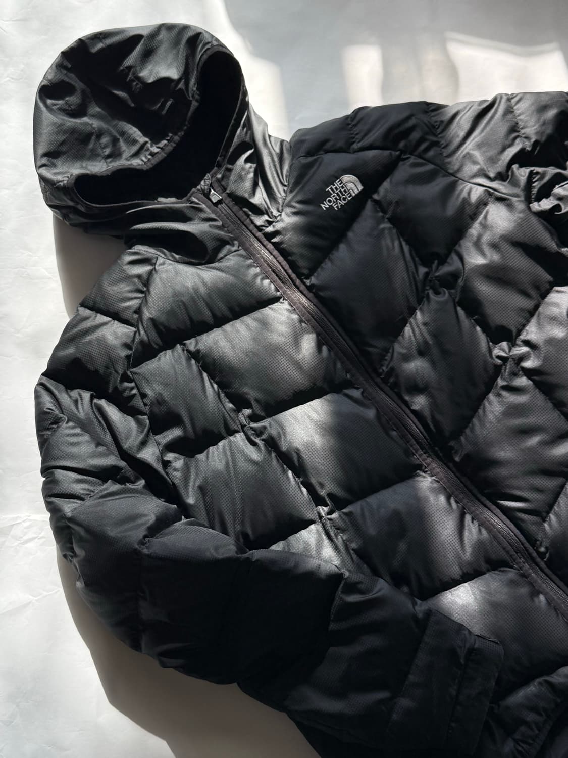노스페이스 구스다운 경량 후드 패딩 550 M 상품이미지1