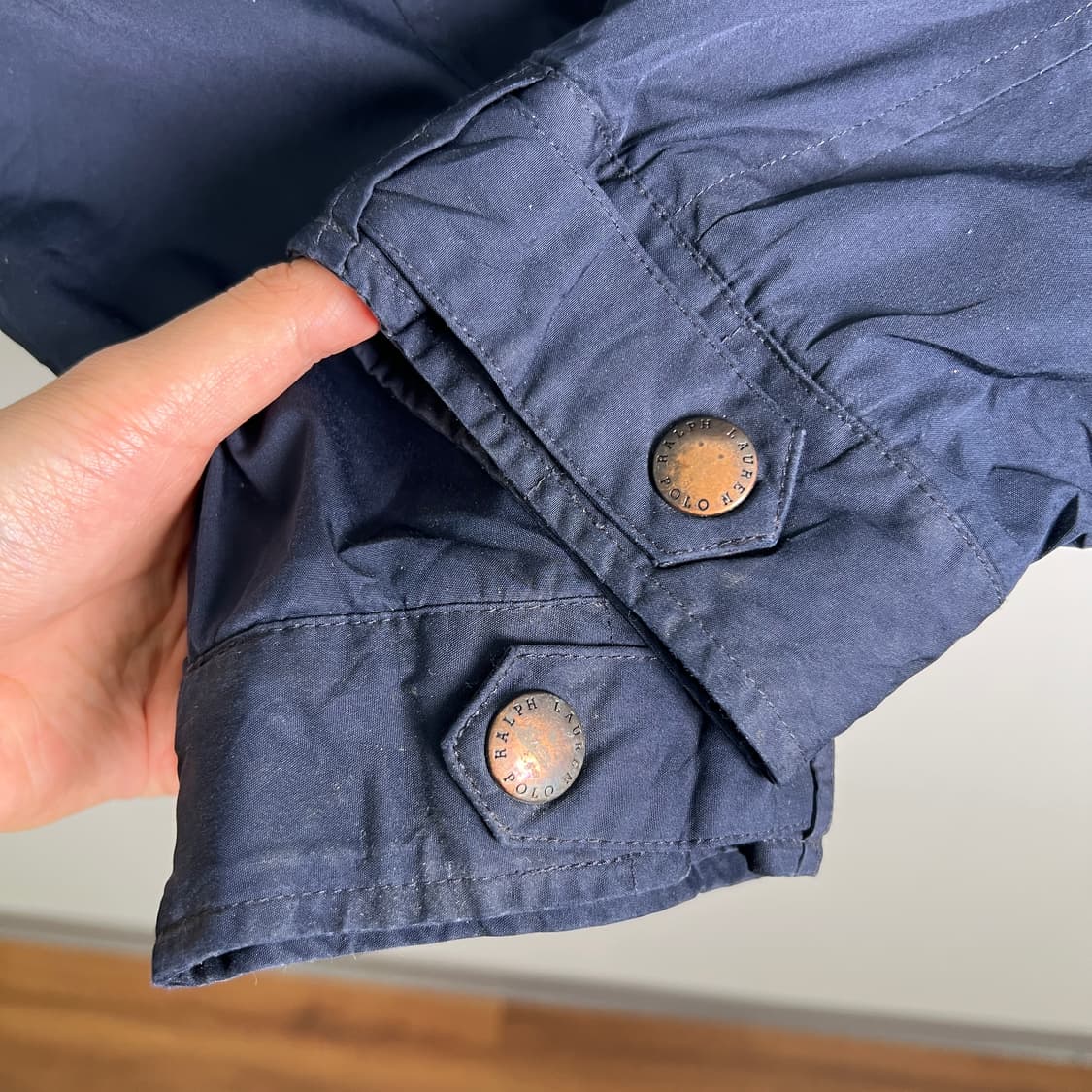 폴로 랄프로렌 네이비 페리필드 봄버 자켓 L 상품이미지9