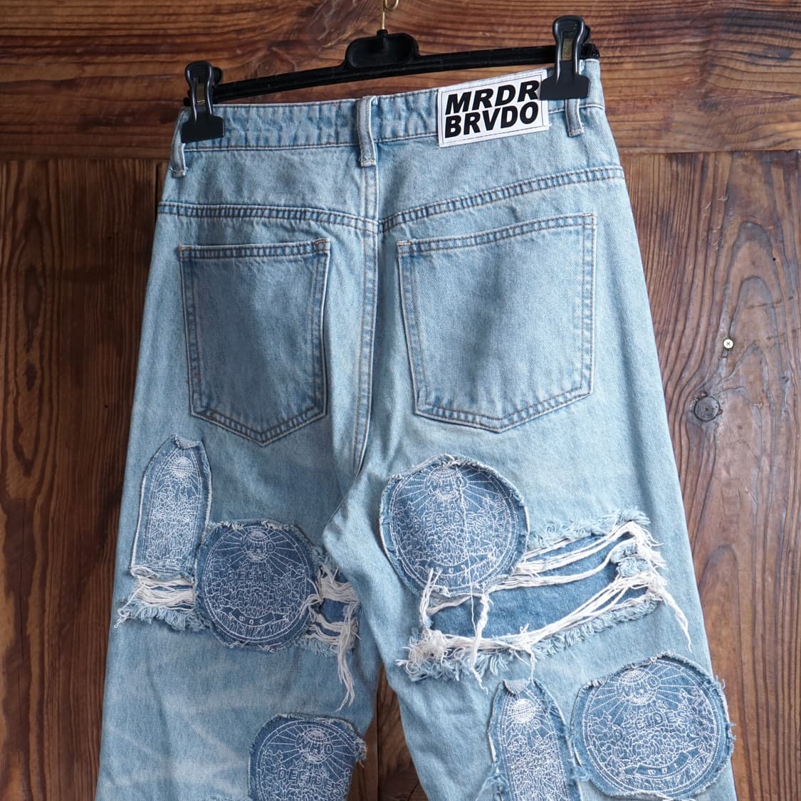 Who Decides War 노트르담 데님팬츠 상품이미지4