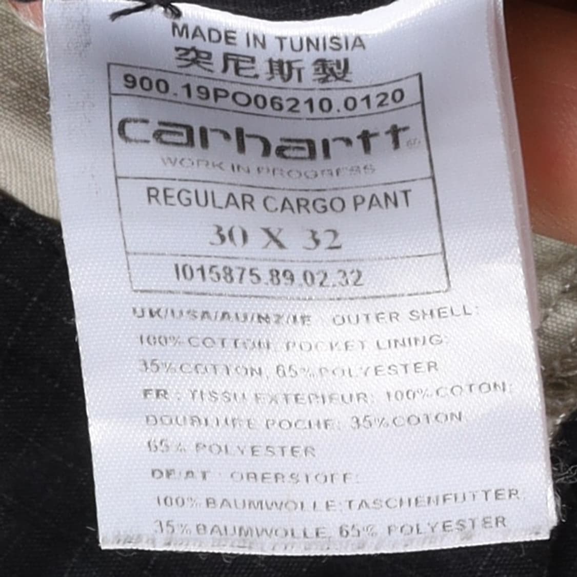 칼하트 Carhartt Regular Cargo Pants 
 상품이미지9