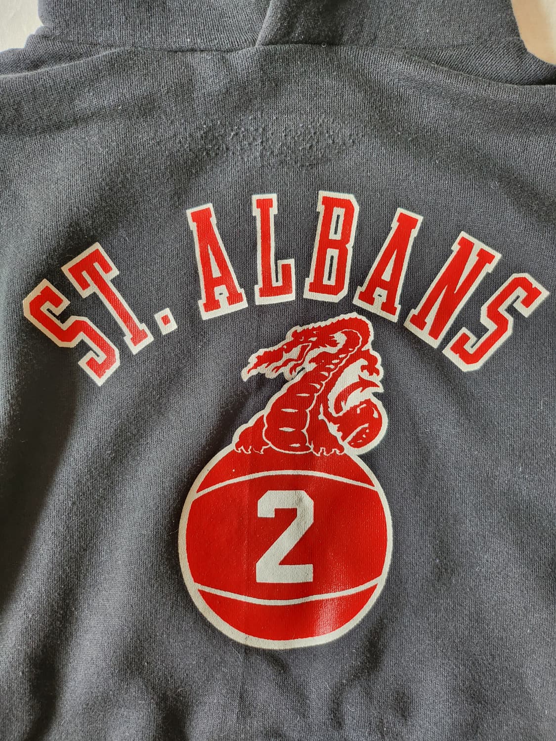 80s russell athletic basketball hoodie 상품이미지2