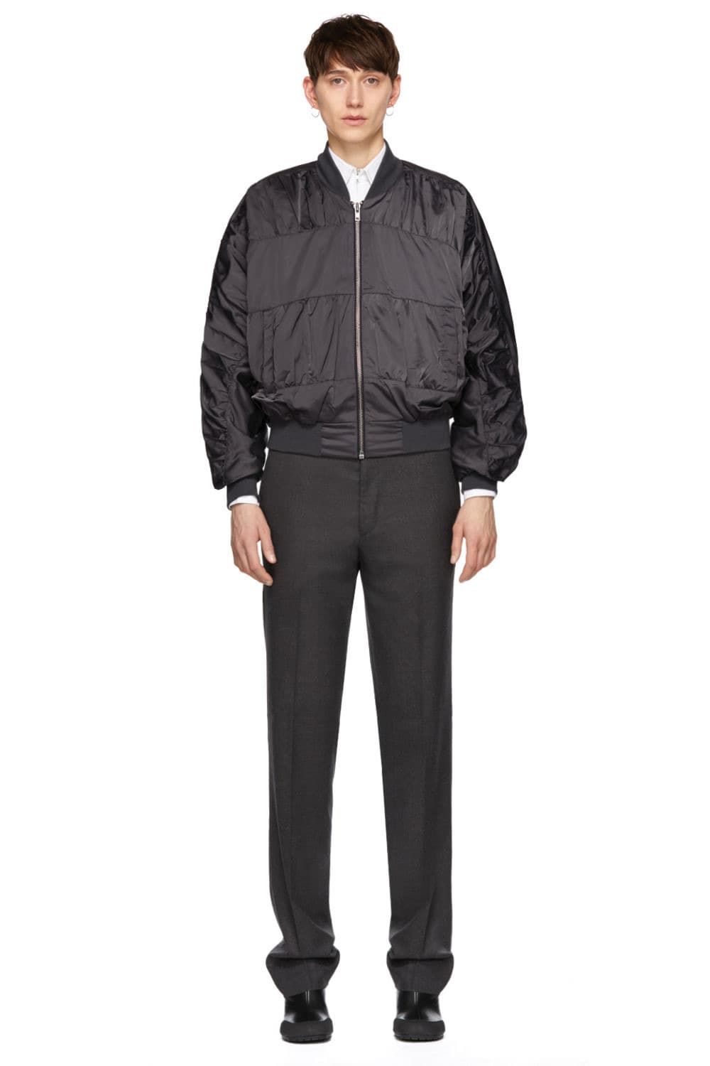 랜덤 아이덴티티 봄버 자켓 상품이미지5