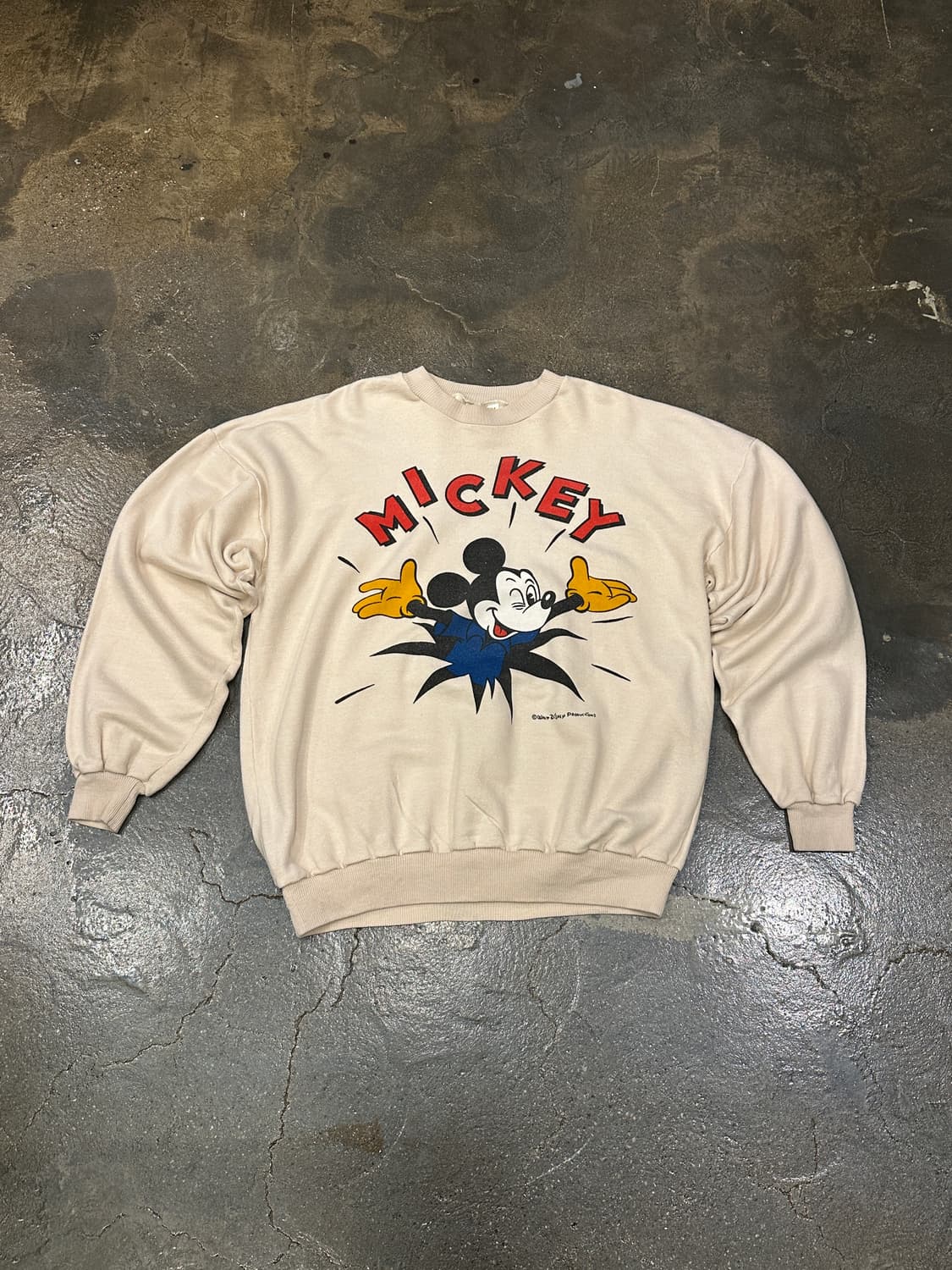 1970s MICKY sweatshirts 디즈니 맨투맨 스웻셔츠 XL 상품이미지1