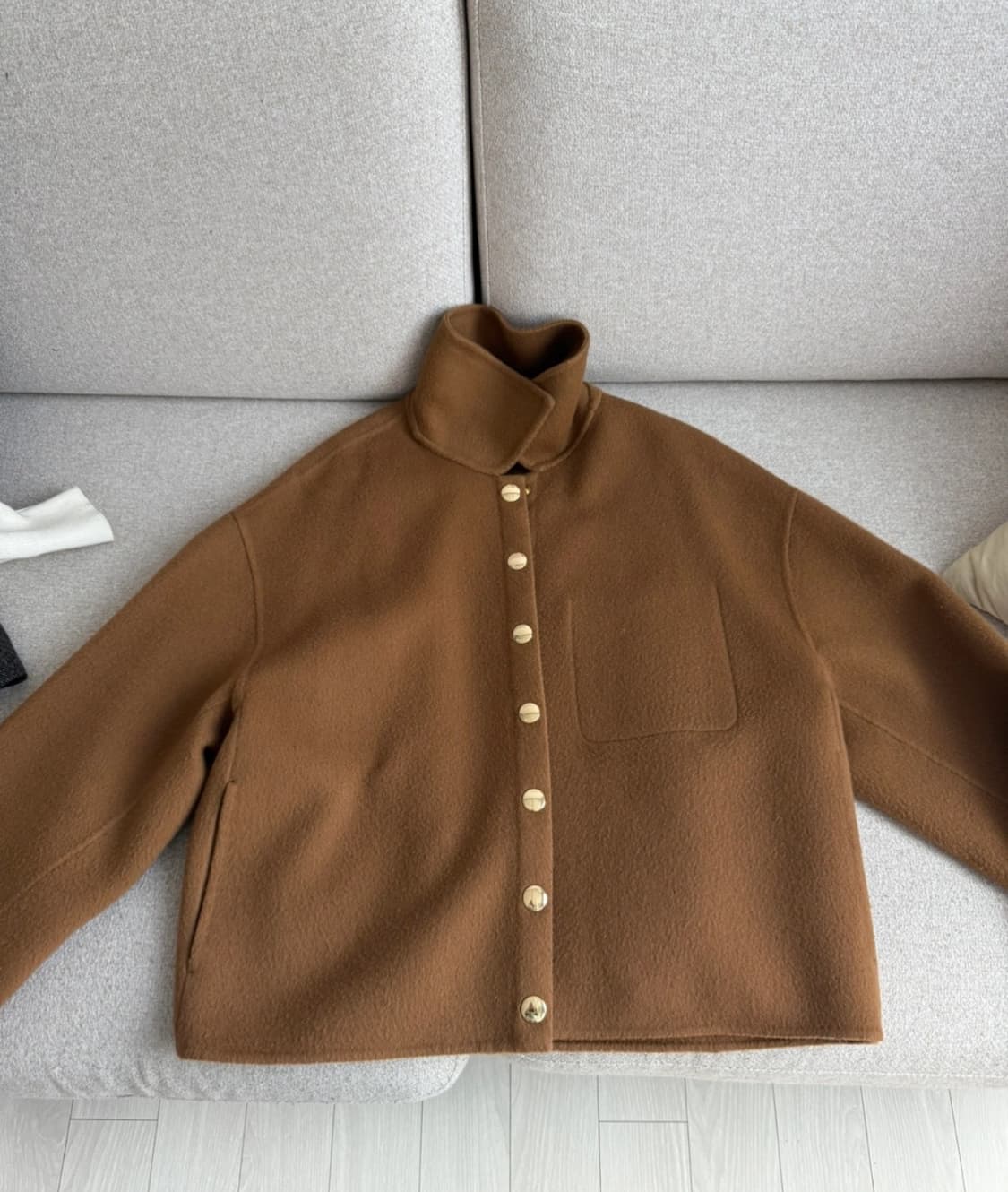 시스템 캐시미어 블렌드 자켓 상품이미지1