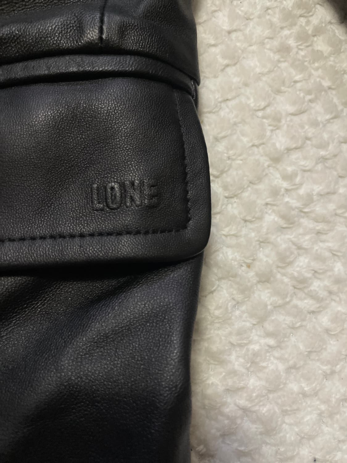 Junn.J 준지 정욱준 LONE 웨스턴 무드 램스킨 양가죽 레더 자켓 상품이미지7