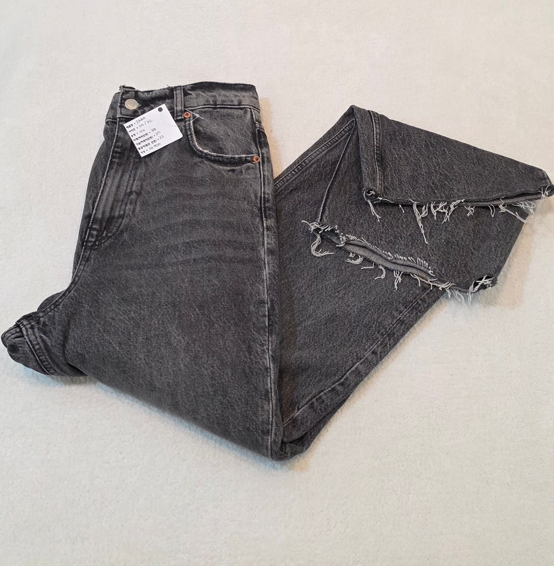 ZARA 자라 와이드 청바지 상품이미지3