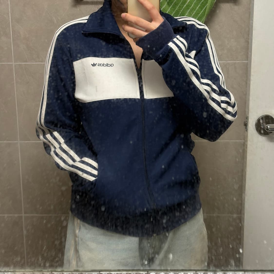 아디다스 파이어버드 네이비 화이트 져지 95 상품이미지3