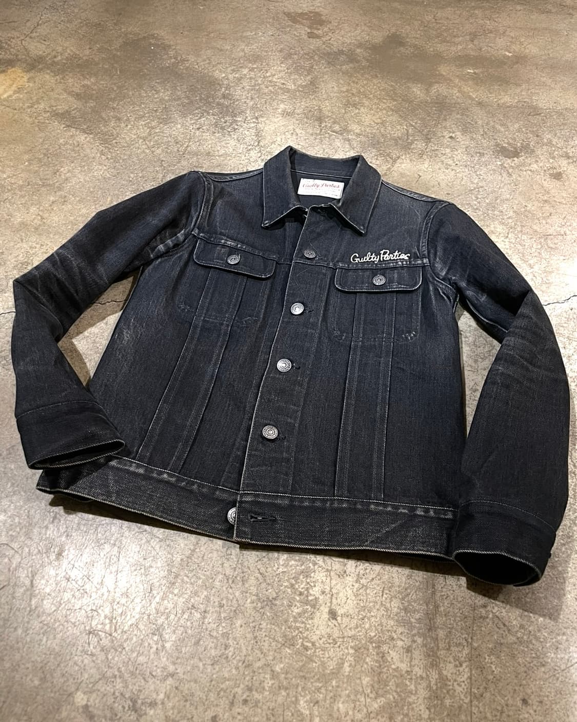 Wackomaria 와코마리아 체인스티치 데님 자켓 (B5126) 상품이미지5