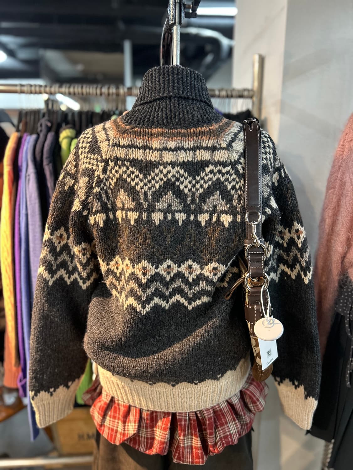 Vintage Pure Wool y2k Cowichan 상품이미지3