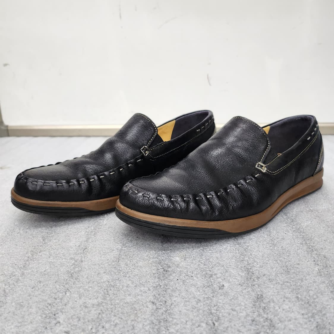 국내제조 탠디 남성 로퍼 블랙 265mm 상품이미지7