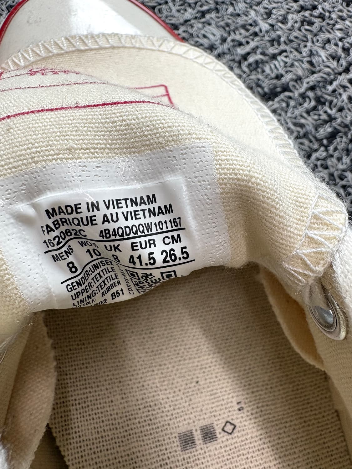 컨버스 척 테일러 70 클래식 파치먼트 스니커즈 2796 상품이미지4