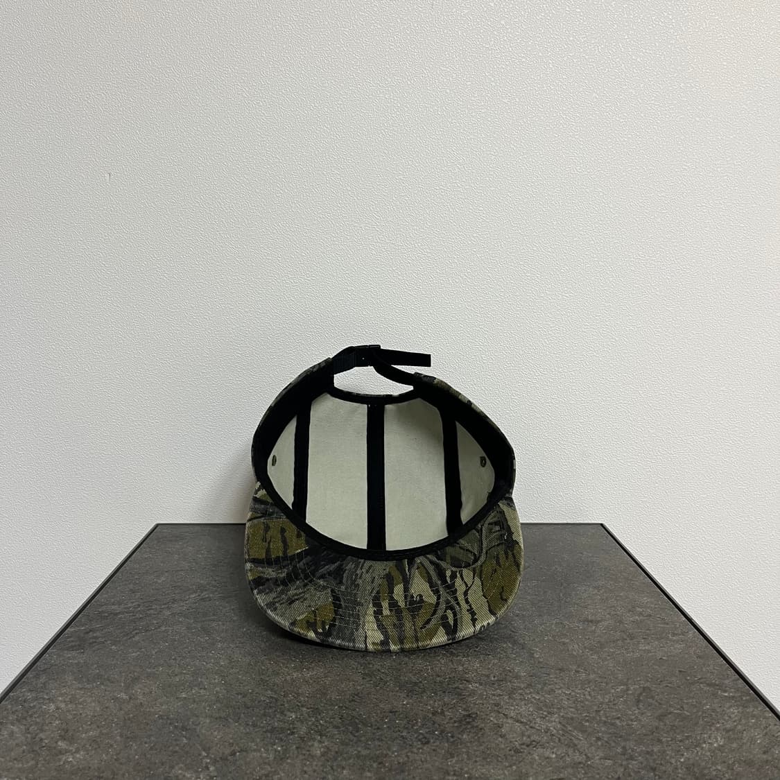 슈프림 밀리터리 워시드 카모 레드 박스로고 캠프캡 모자 상품이미지5