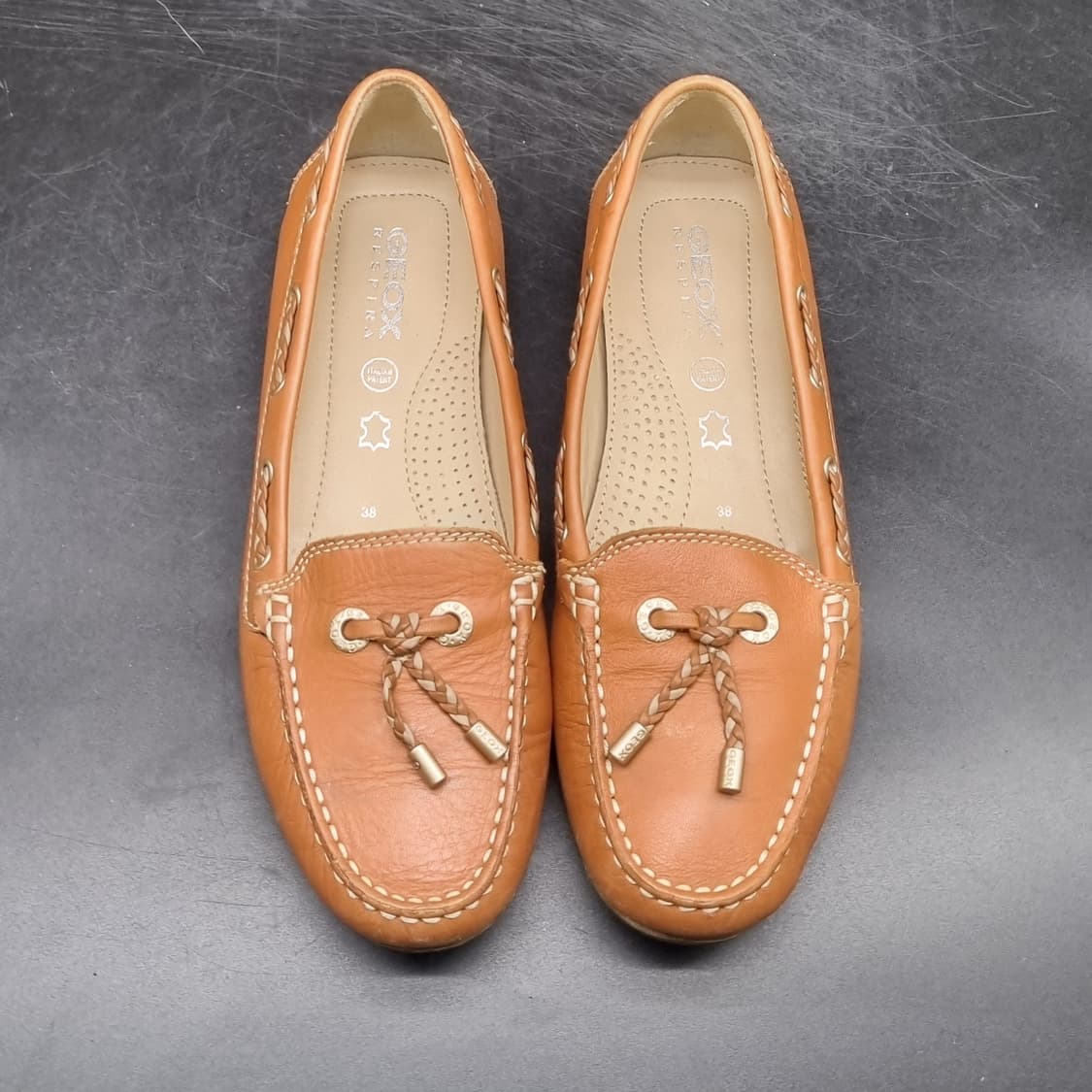 제옥스 브라운 여성로퍼 240 상품이미지2