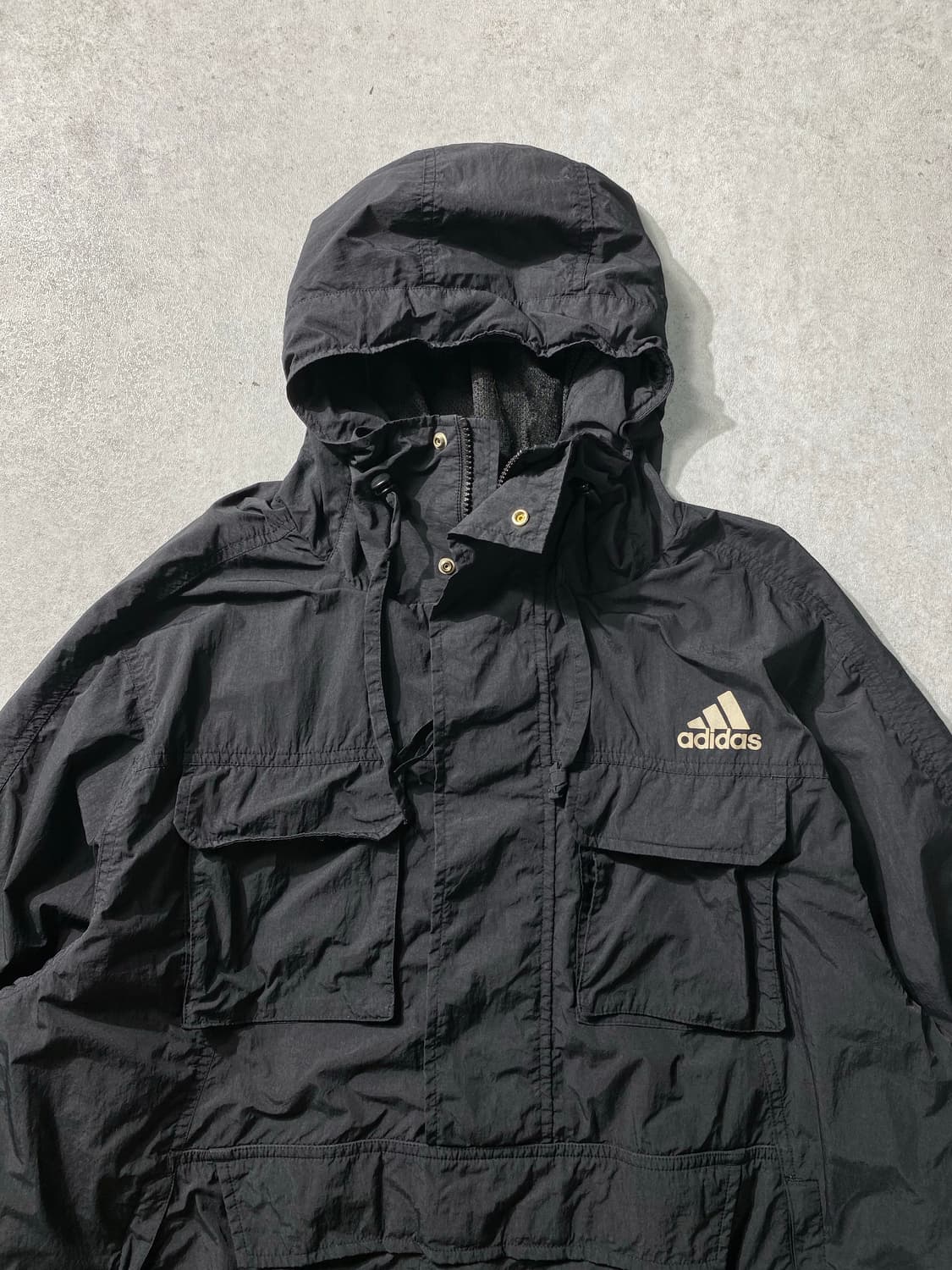 [2XL] Adidas 아디다스 퍼포먼스 나일론 후드 아노락 상품이미지2