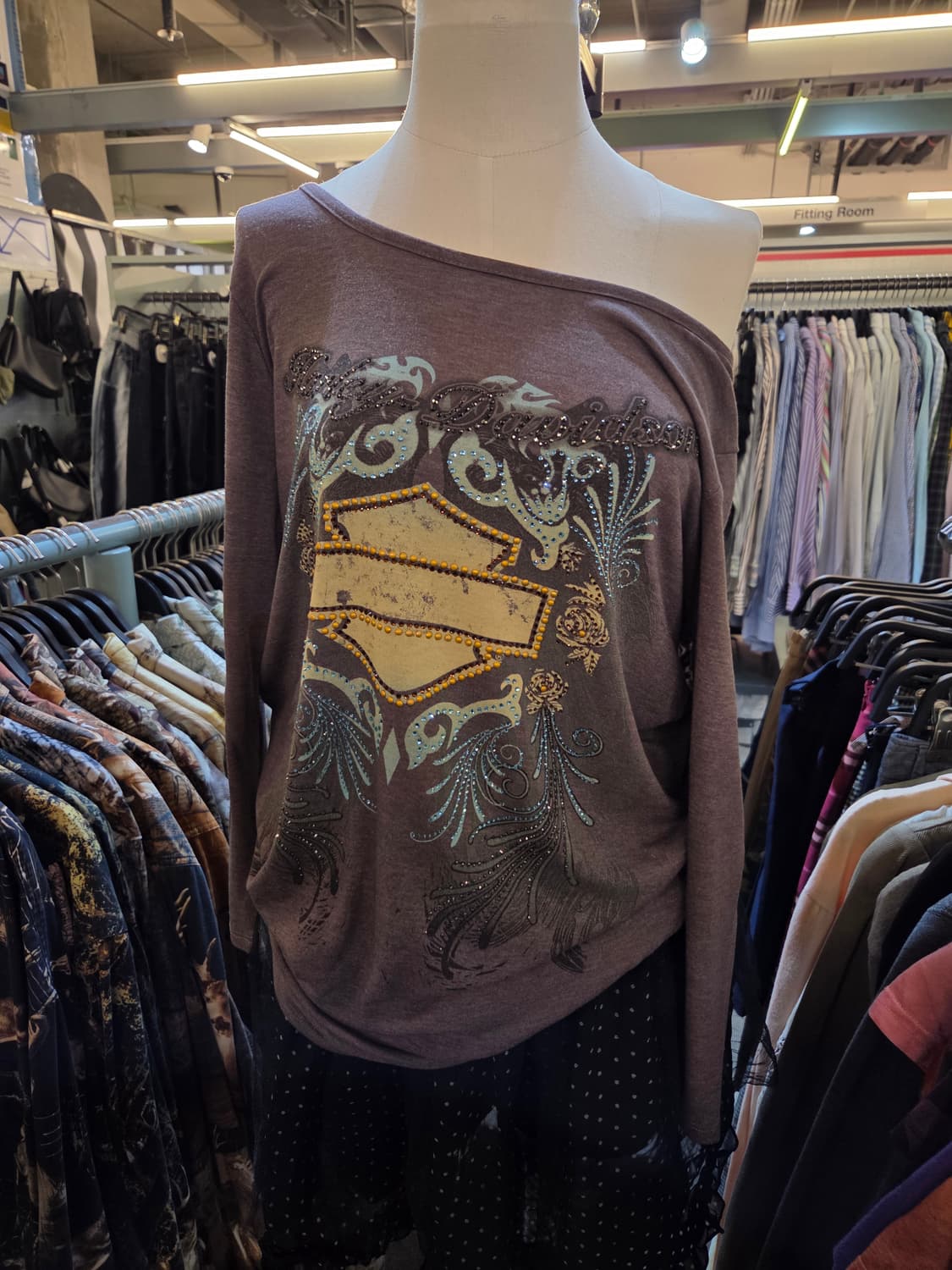 할리데이비슨 애쉬퍼플 드레이프티 상품이미지1