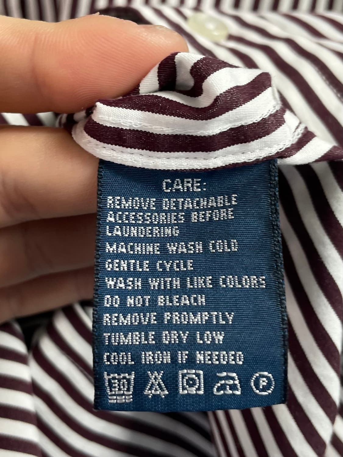 폴로 랄프로렌 우먼스 스트라이프 셔츠 (on.627) 상품이미지5