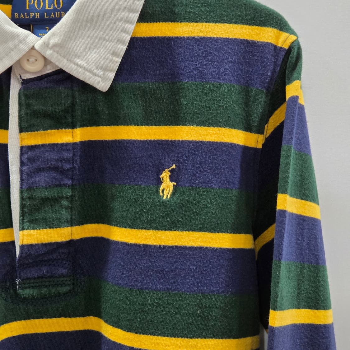 폴로랄프로렌 키즈 스트라이프 럭비티 7 상품이미지2