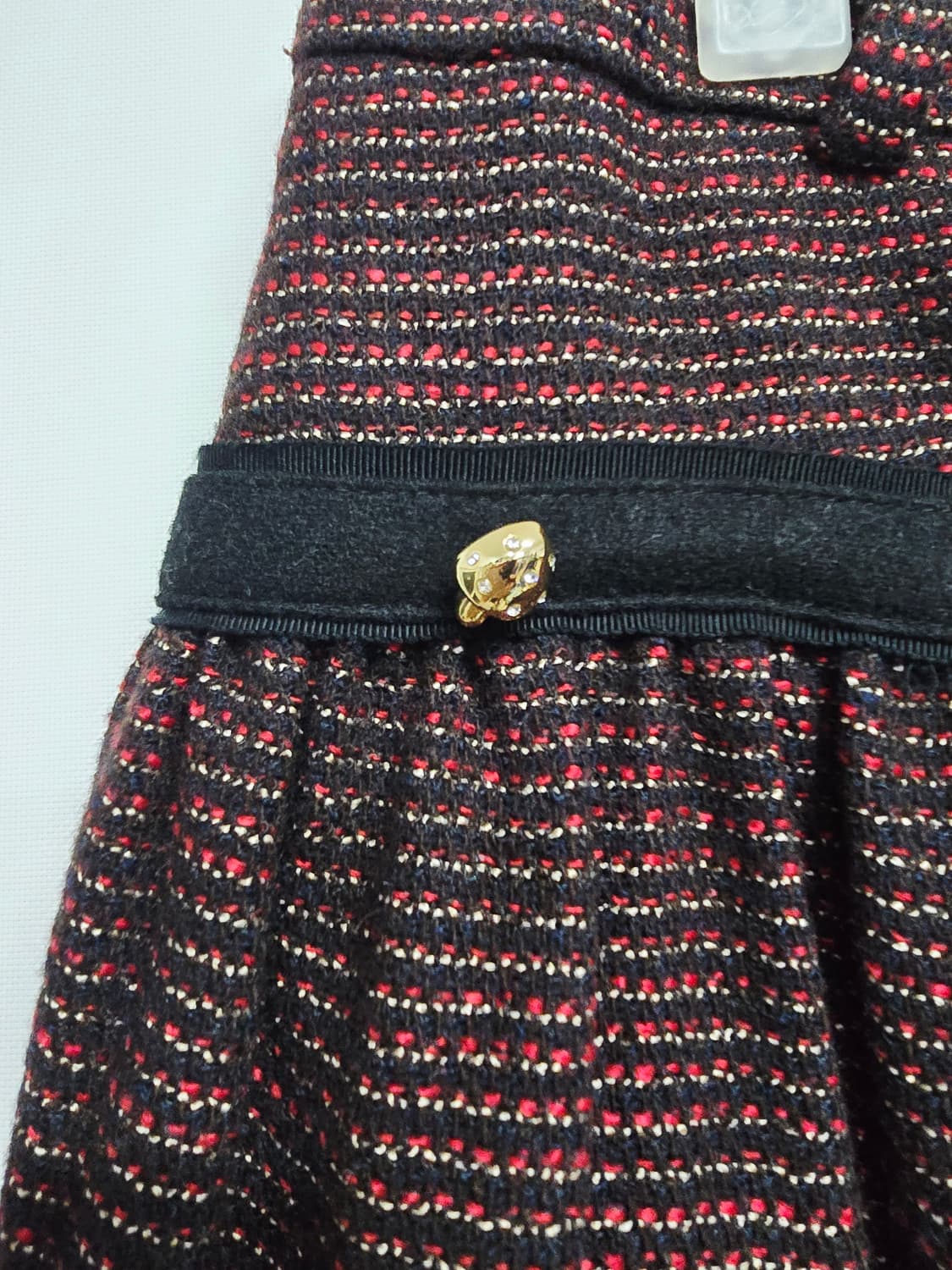 레니본 트위드 반바지 주름 스커트 스타일27 상품이미지4