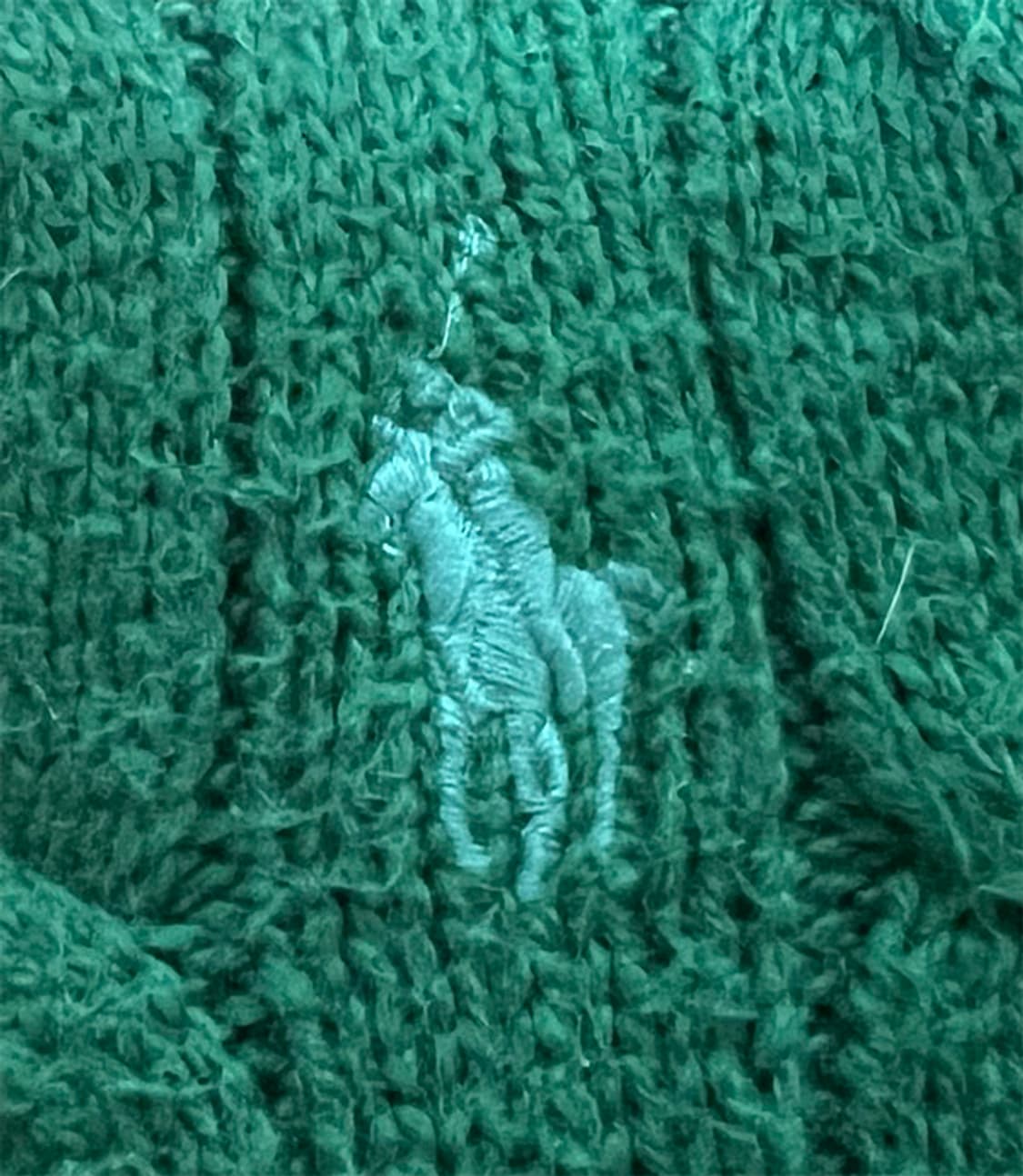 POLO 폴로 남자 꽈배기니트 케이블 그린 XL 105 상품이미지4