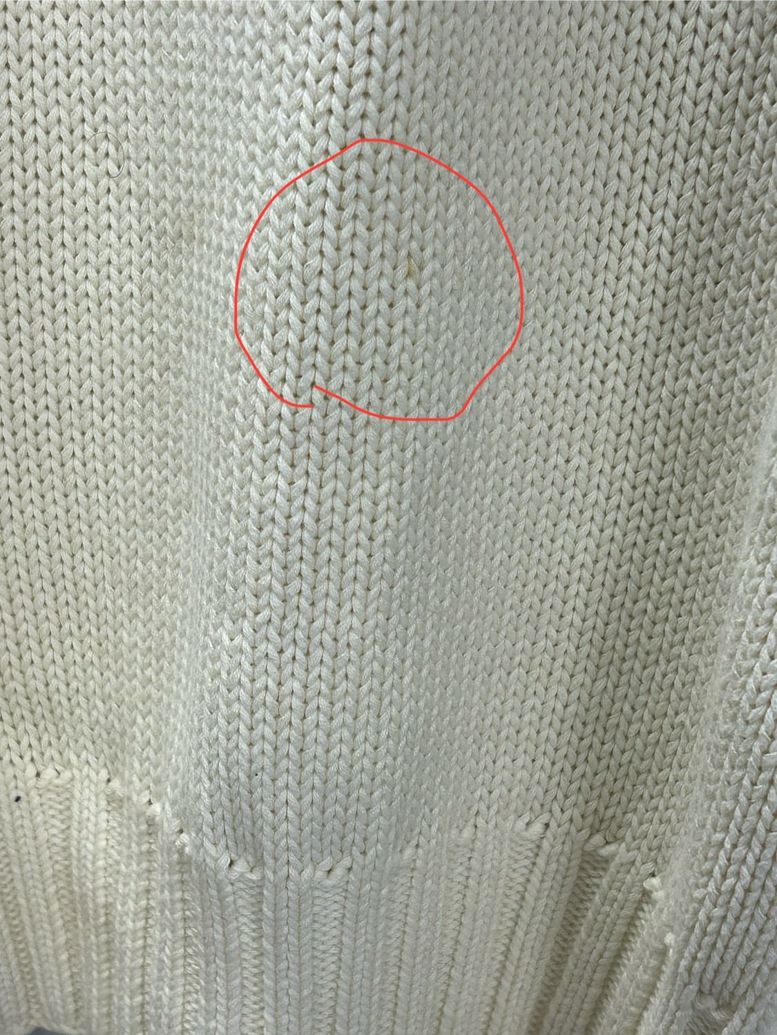 90's Polo American flag knit [XL] 상품이미지7