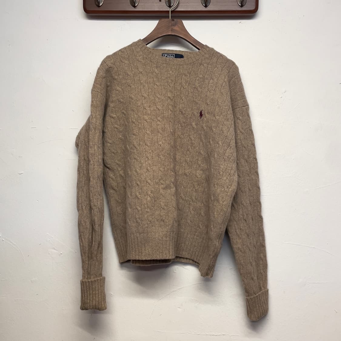 폴로 랄프로렌 램스울 케이블 니트   상품이미지1