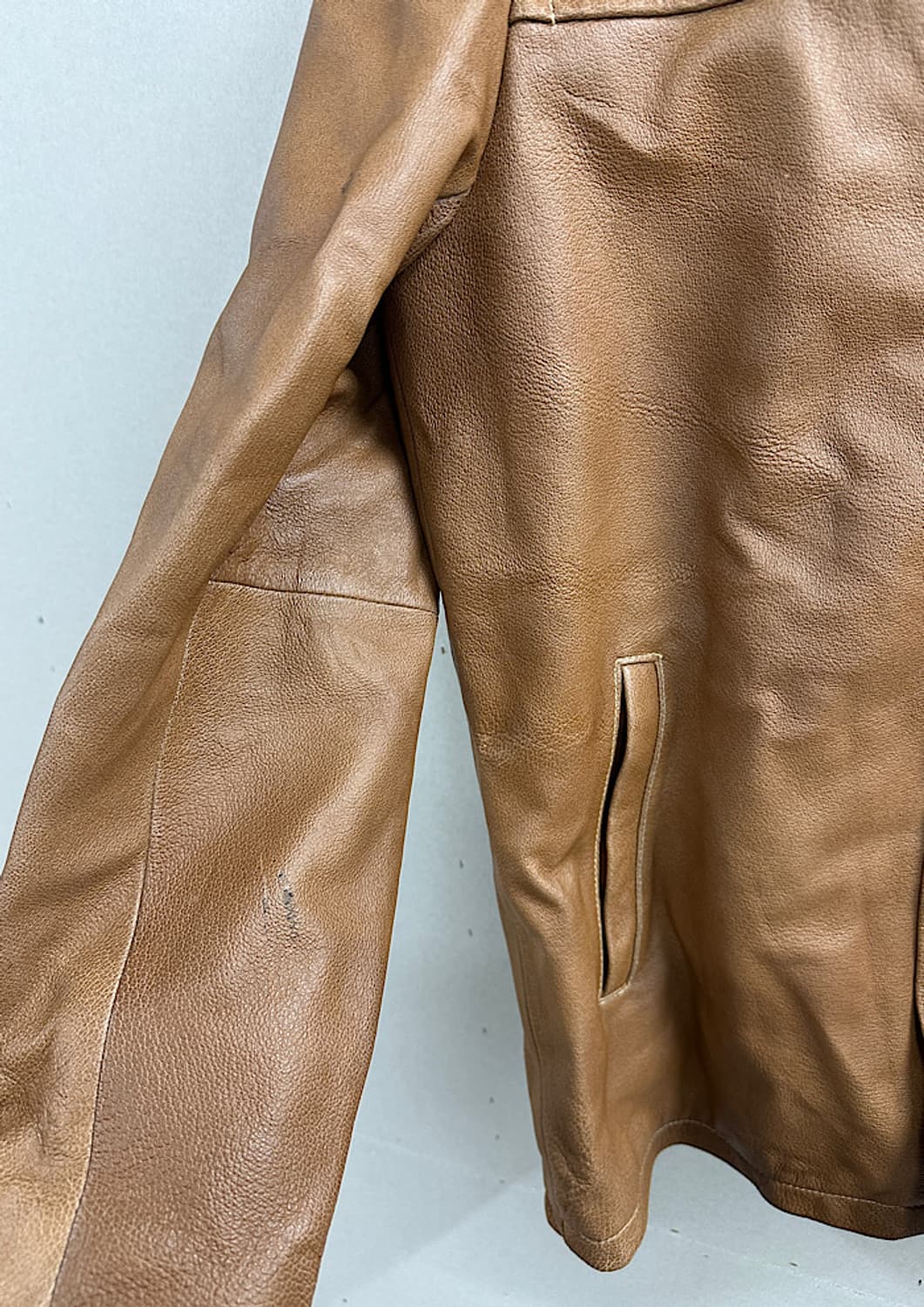 빈티지 가죽 자켓 L  상품이미지3