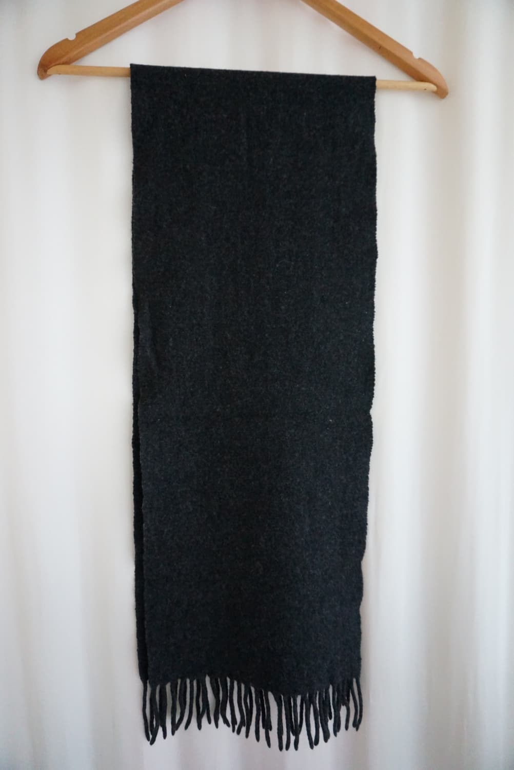 비비안웨스트우드 캐시미어 혼방 머플러-다크그레이 상품이미지4