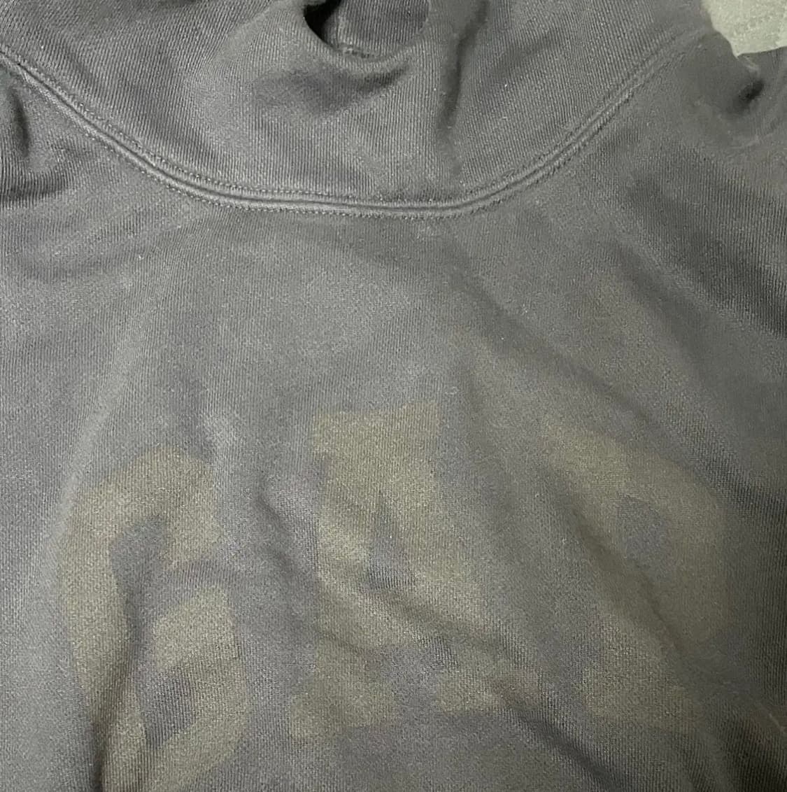 이지갭 발렌시아가 도브 후드티 워시드블랙 L 새상품 LAA초판 상품이미지2