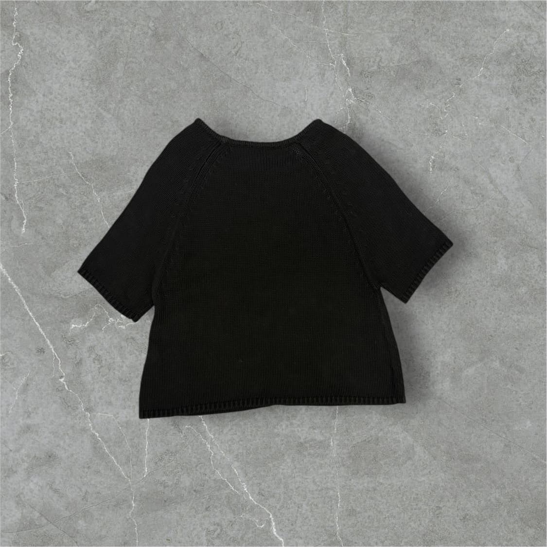 아르마니 익스체인지 레더포켓 반팔 니트 상품이미지2