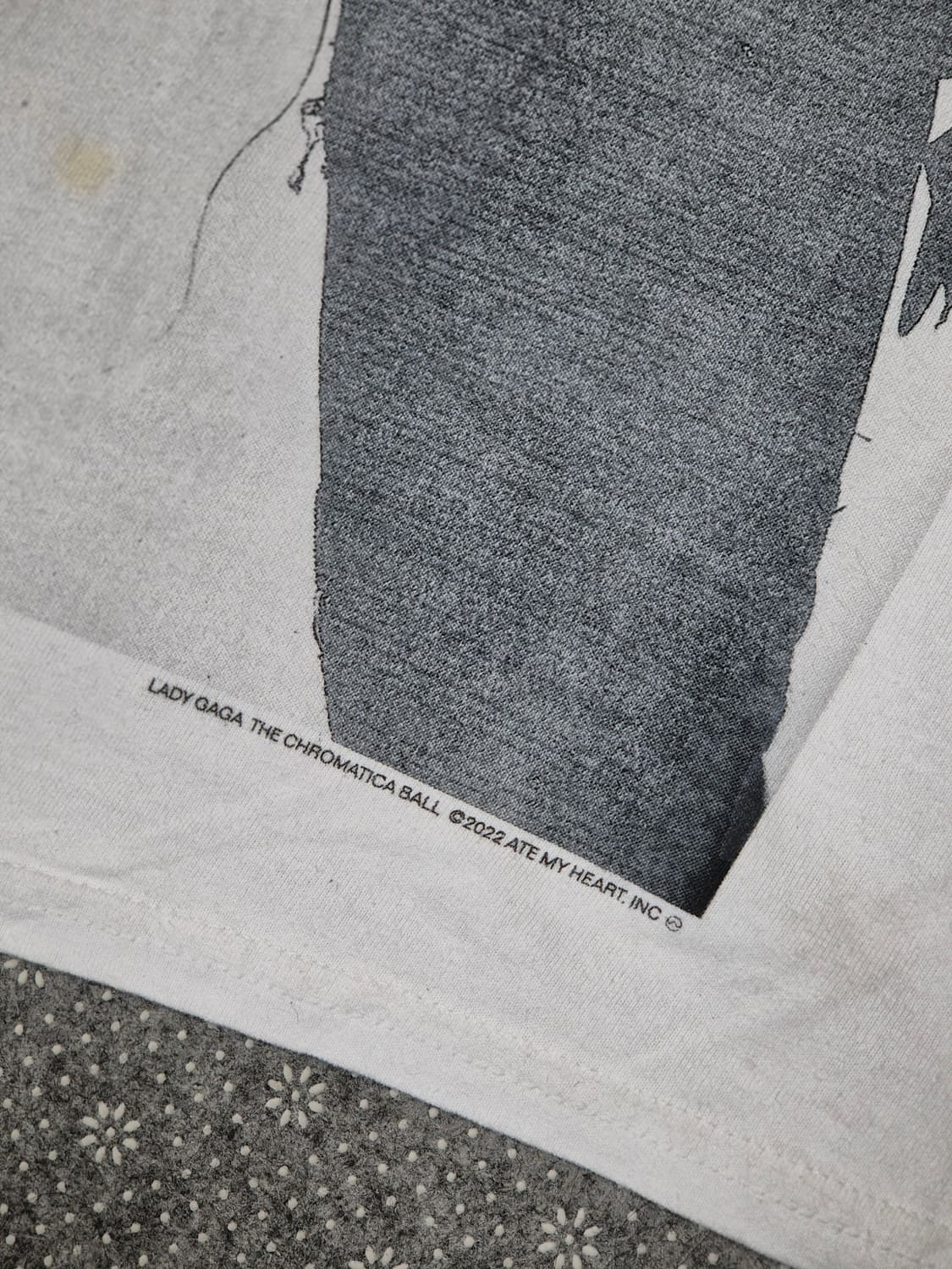 [L,실측 XL]레이디가가 Chromafica Ball tour -175 상품이미지6
