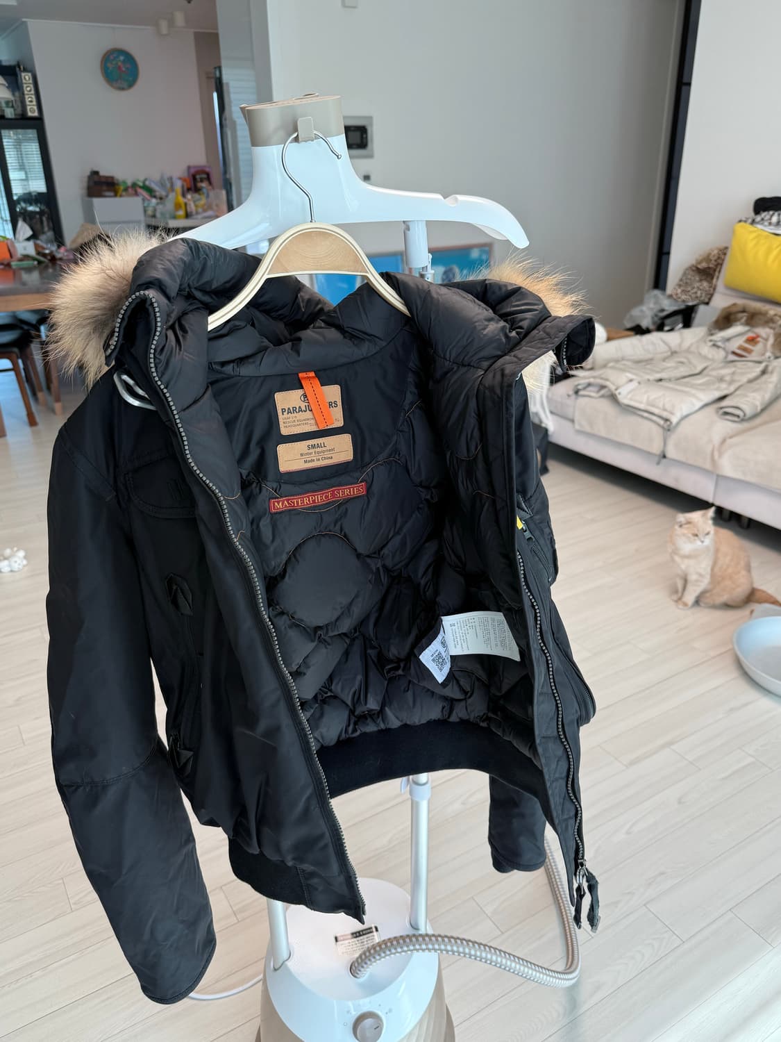 파라점퍼스 여성 숏패딩 스몰사이즈 상품이미지2