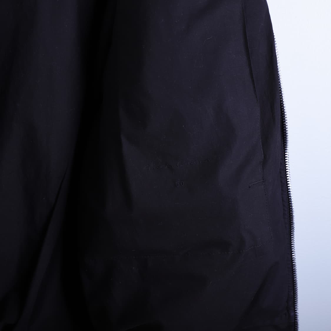 50 / Rick Owens 릭오웬스 구스 MA-1 후드 플라이트 봄버 상품이미지6