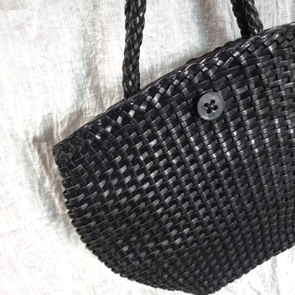 Nordstrom 노드스트롬 (프라이빗라벨) 천연가죽100 위빙백 숄더백 상품이미지4