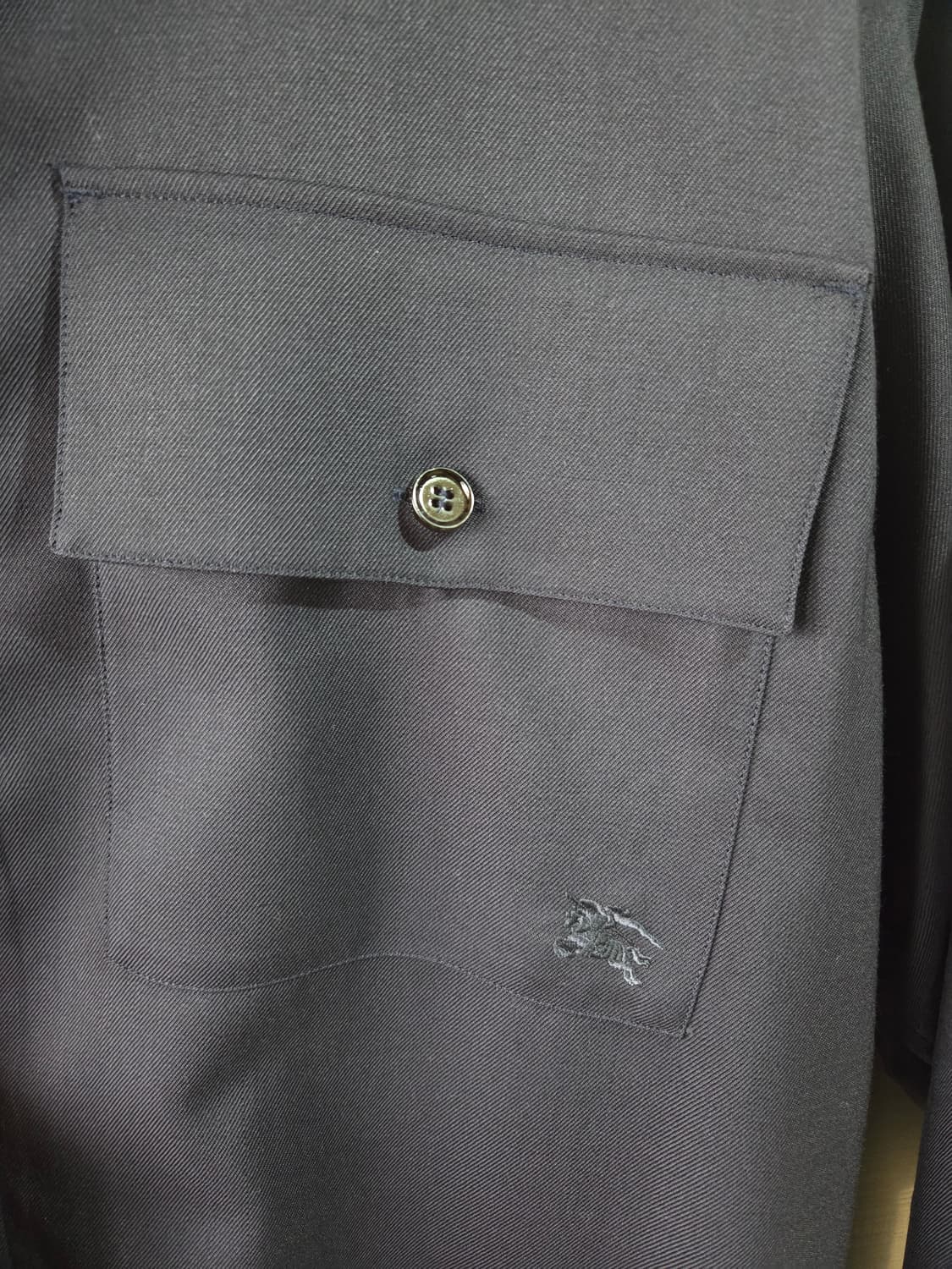 버버리 EKD 셔츠집업 사이즈M 상품이미지6