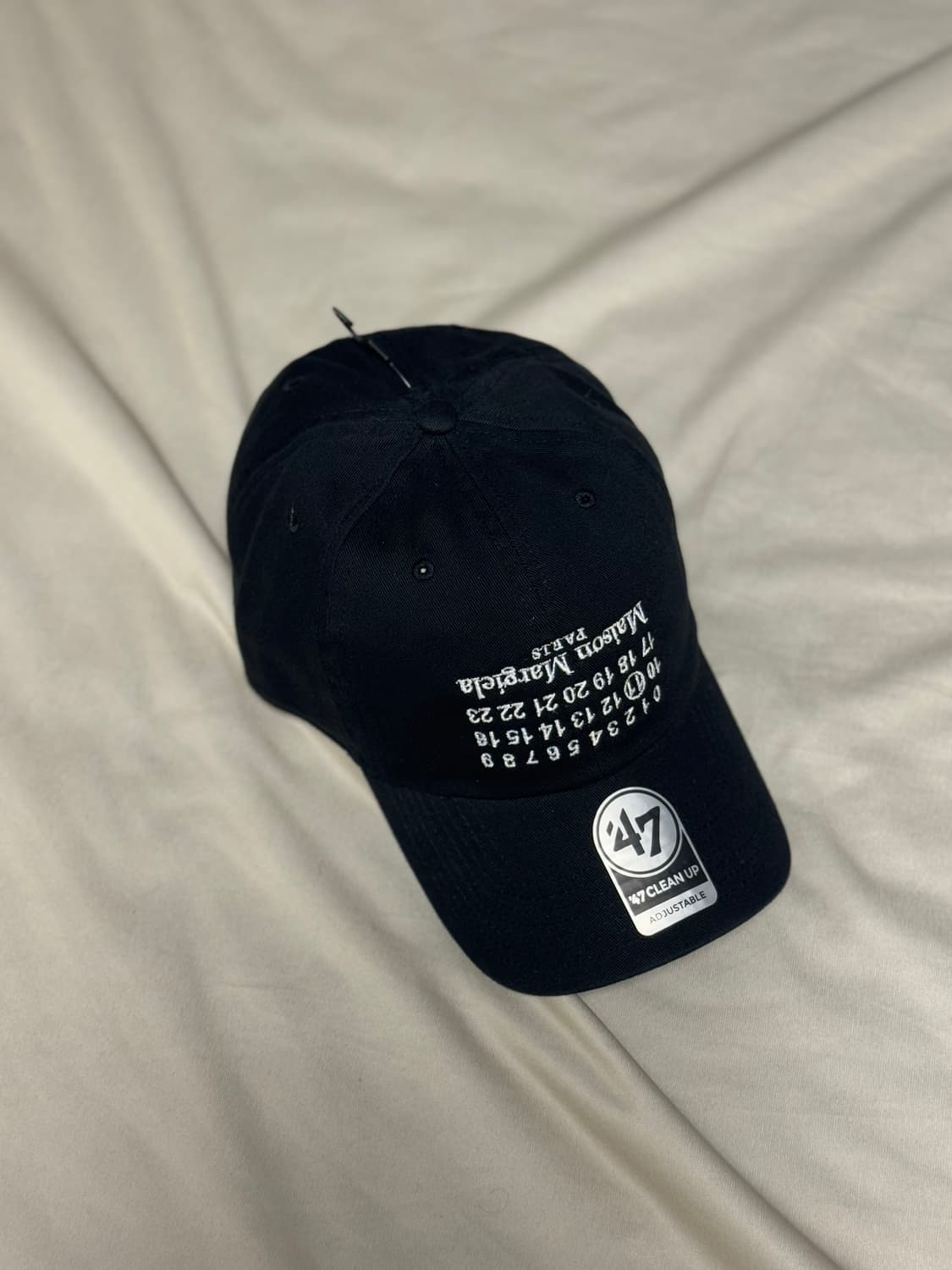 nptsss 마르지엘라 볼캡 블랙 상품이미지1