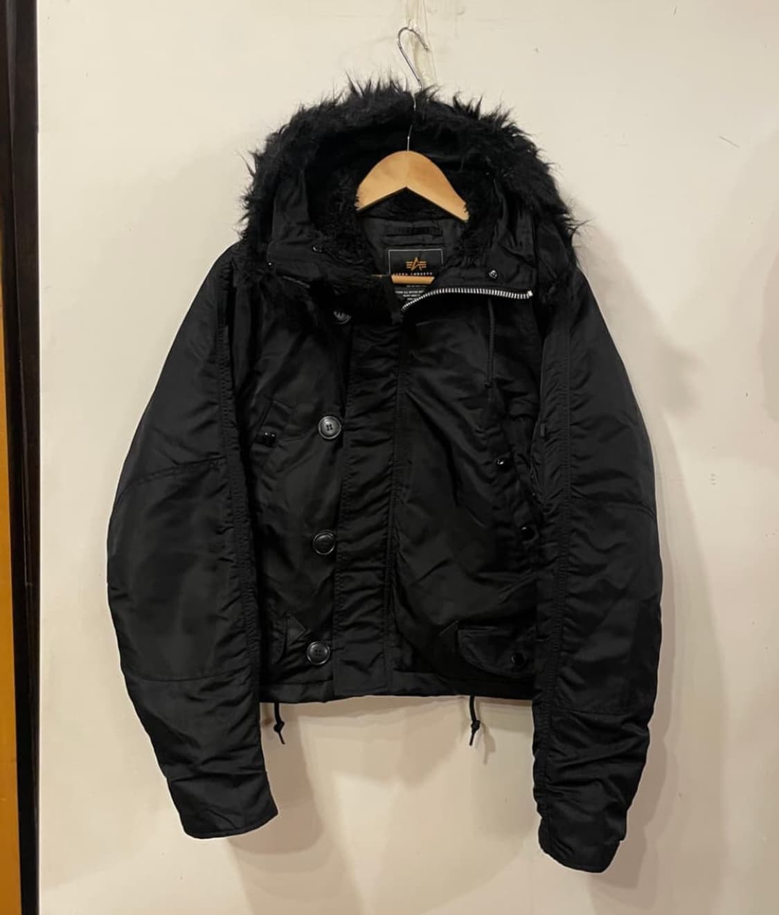 알파인더스트리 크롭봄버 M 상품이미지2