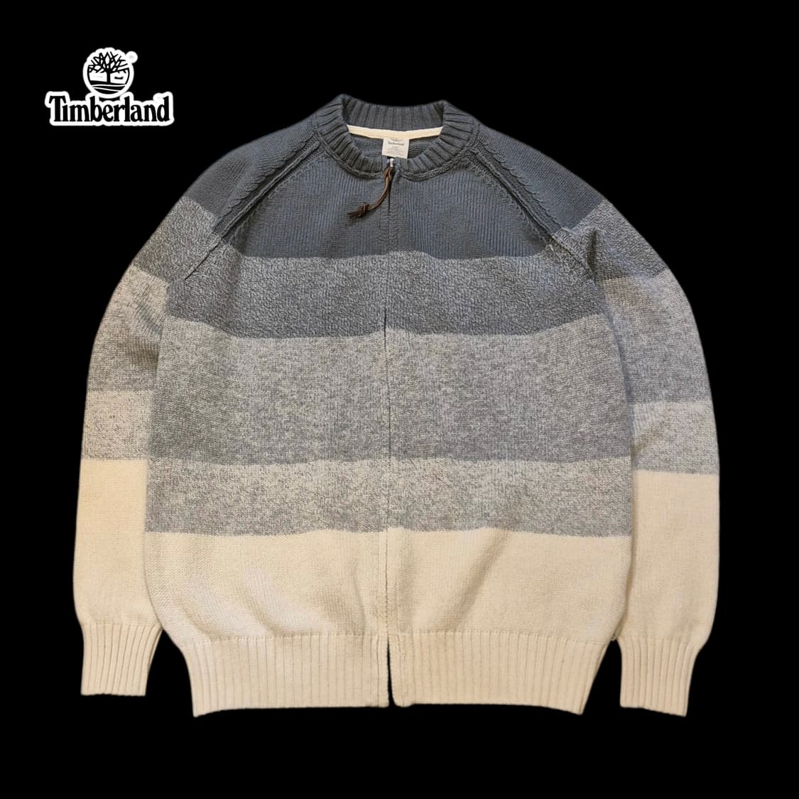 M 팀버랜드 단가라 집업니트  상품이미지1